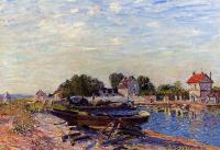 Sisley, Alfred - The Loing at Saint-Mammes